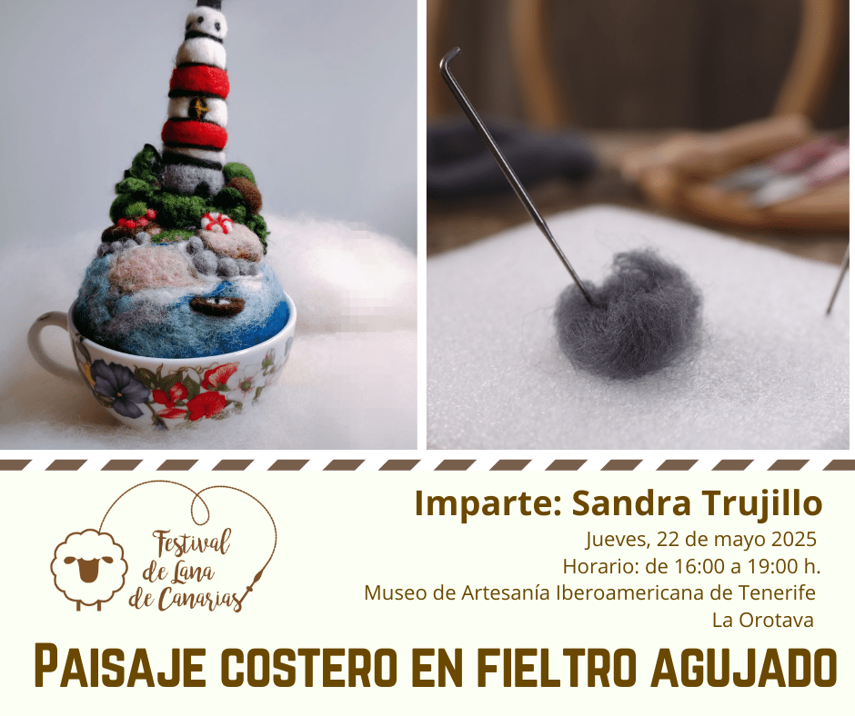 Taller gratuito de Fieltro&nbsp;Húmedo