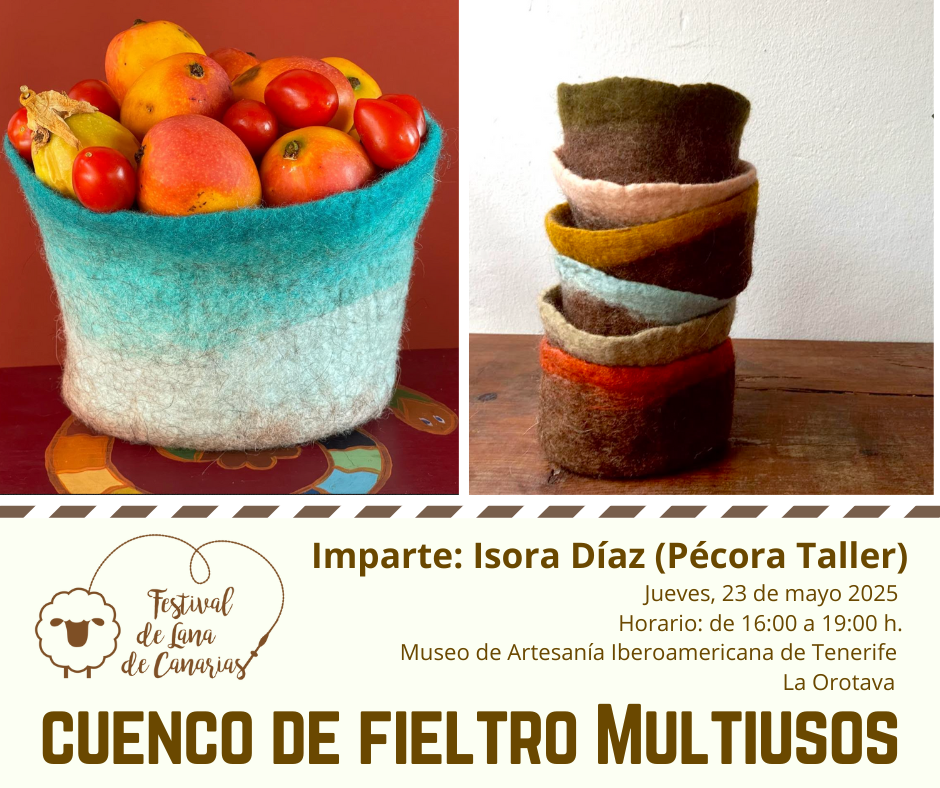 Taller gratuito de fieltro húmedo: Cuencos&nbsp;multiusos