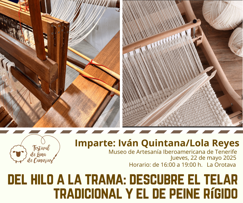 Taller gratuito: descubre la tradición y la contemporaneidad del&nbsp;telar.